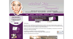 Desktop Screenshot of medicalskintherapeutics.com